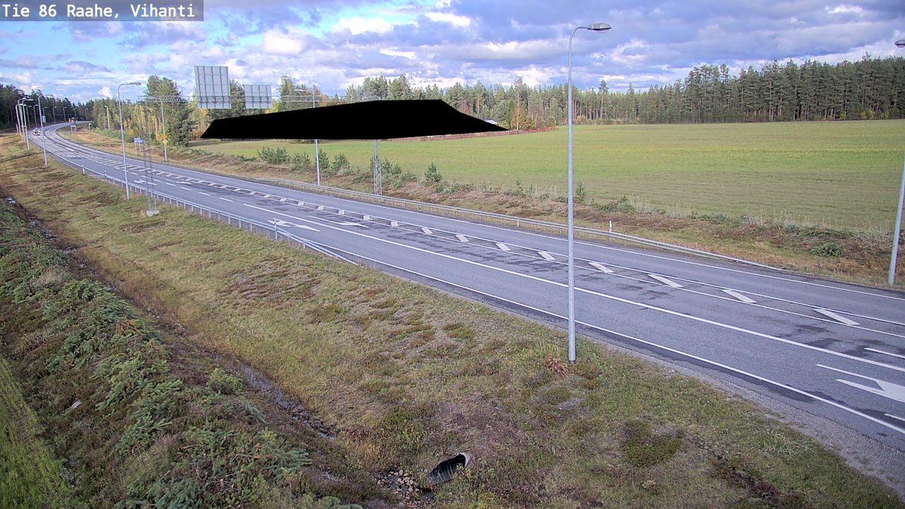 Kelikamerat Kuva Tie 86 Raahe, Vihanti, Raahe, Pohjois-Pohjanmaa