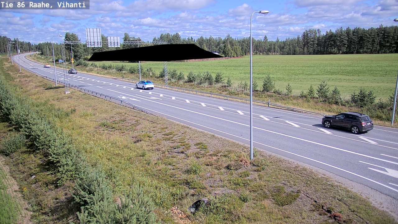 Kelikamerat Kuva Tie 86 Raahe, Vihanti, Raahe, Pohjois-Pohjanmaa