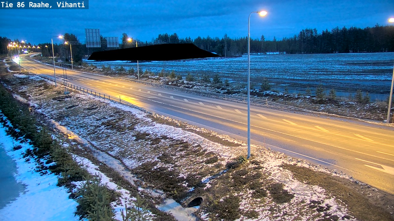 Kelikamerat Kuva Tie 86 Raahe, Vihanti, Raahe, Pohjois-Pohjanmaa
