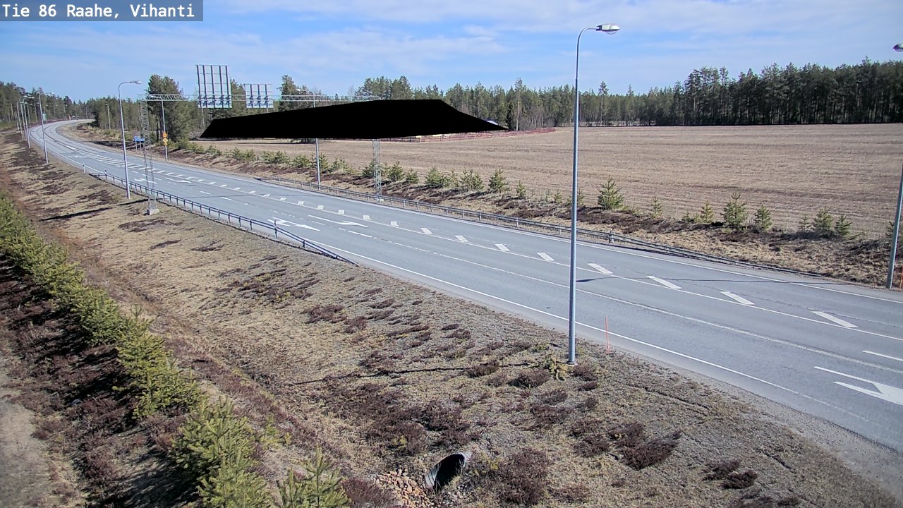 Kelikamerat Kuva Tie 86 Raahe, Vihanti, Raahe, Pohjois-Pohjanmaa