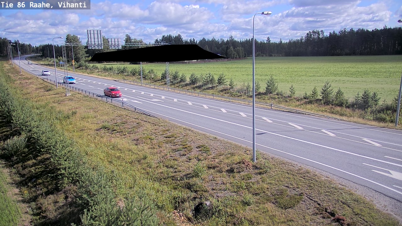 Kelikamerat Kuva Tie 86 Raahe, Vihanti, Raahe, Pohjois-Pohjanmaa