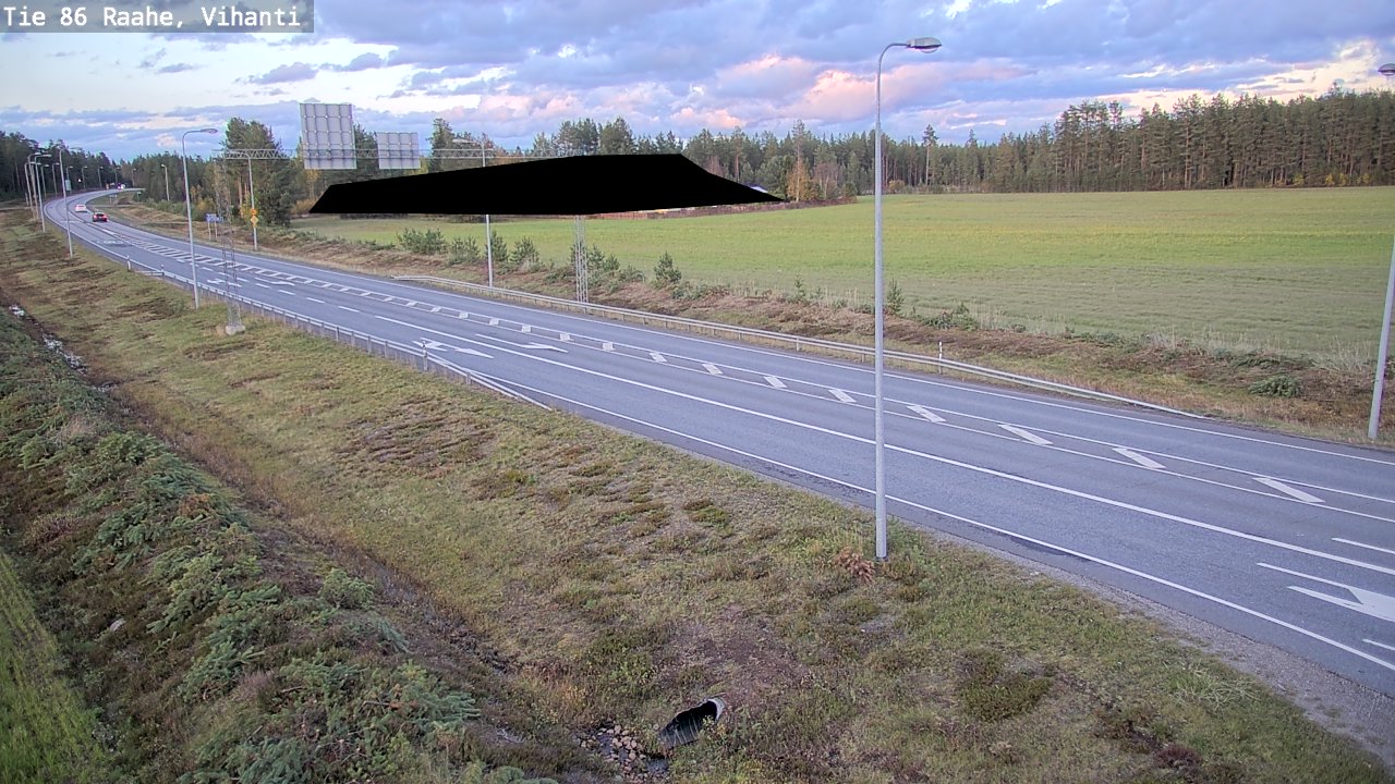 Kelikamerat Kuva Tie 86 Raahe, Vihanti, Raahe, Pohjois-Pohjanmaa