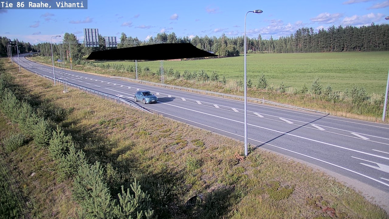 Kelikamerat Kuva Tie 86 Raahe, Vihanti, Raahe, Pohjois-Pohjanmaa