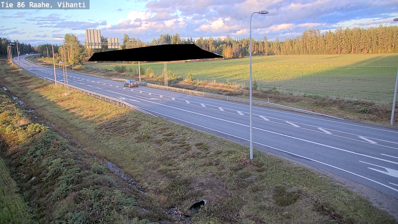 Kelikamerat Kuva Tie 86 Raahe, Vihanti, Raahe, Pohjois-Pohjanmaa