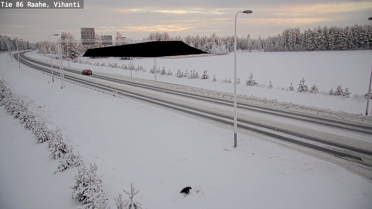 Kelikamerat Kuva Tie 86 Raahe, Vihanti, Raahe, Pohjois-Pohjanmaa