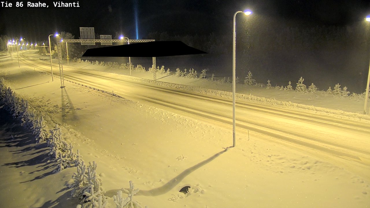 Kelikamerat Kuva Tie 86 Raahe, Vihanti, Raahe, Pohjois-Pohjanmaa