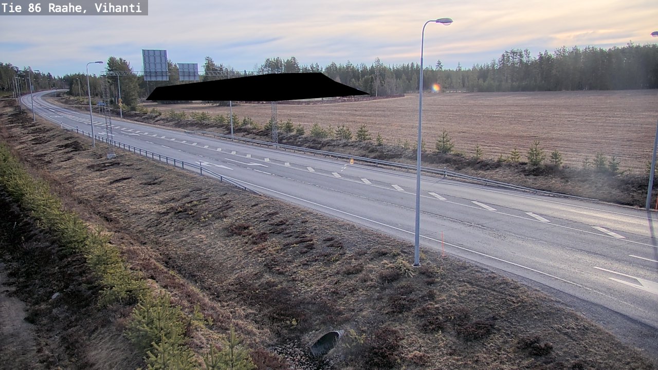 Kelikamerat Kuva Tie 86 Raahe, Vihanti, Raahe, Pohjois-Pohjanmaa