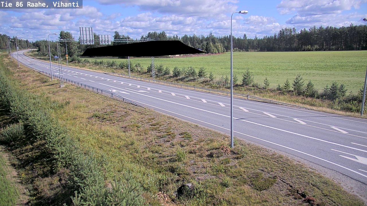 Kelikamerat Kuva Tie 86 Raahe, Vihanti, Raahe, Pohjois-Pohjanmaa