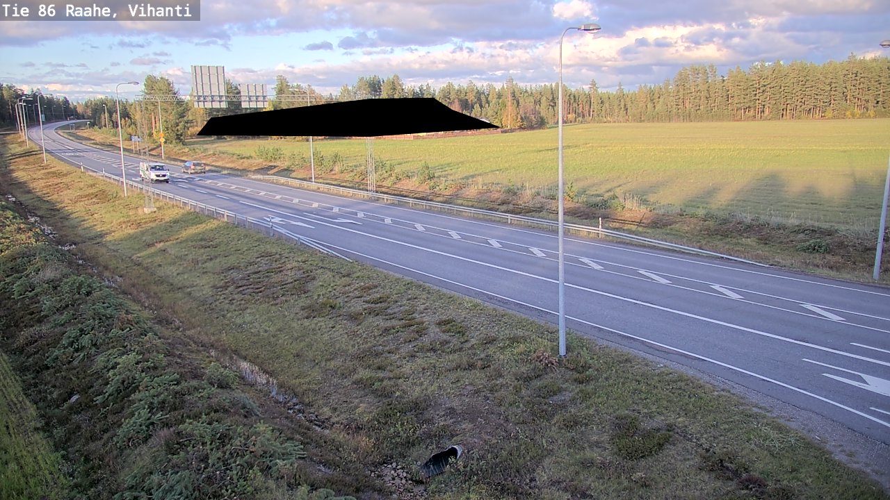 Kelikamerat Kuva Tie 86 Raahe, Vihanti, Raahe, Pohjois-Pohjanmaa