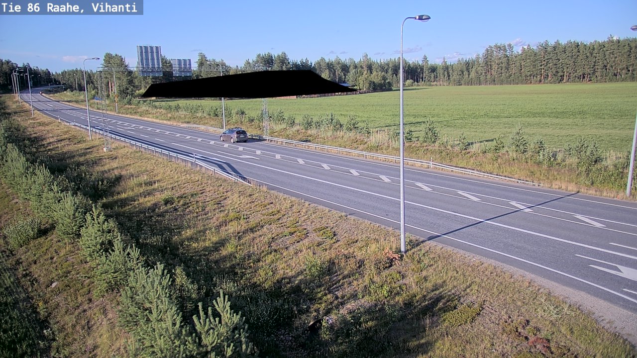 Kelikamerat Kuva Tie 86 Raahe, Vihanti, Raahe, Pohjois-Pohjanmaa