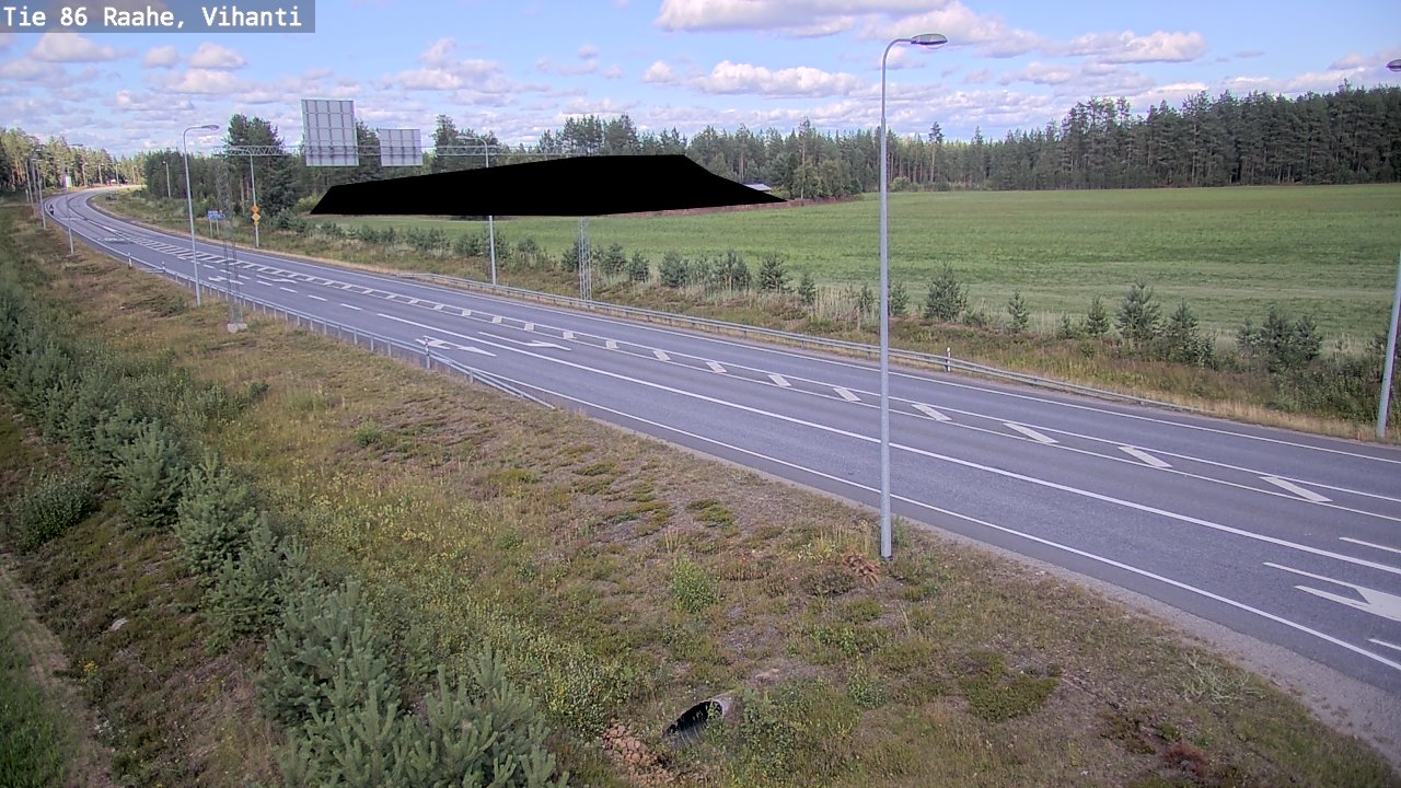 Kelikamerat Kuva Tie 86 Raahe, Vihanti, Raahe, Pohjois-Pohjanmaa