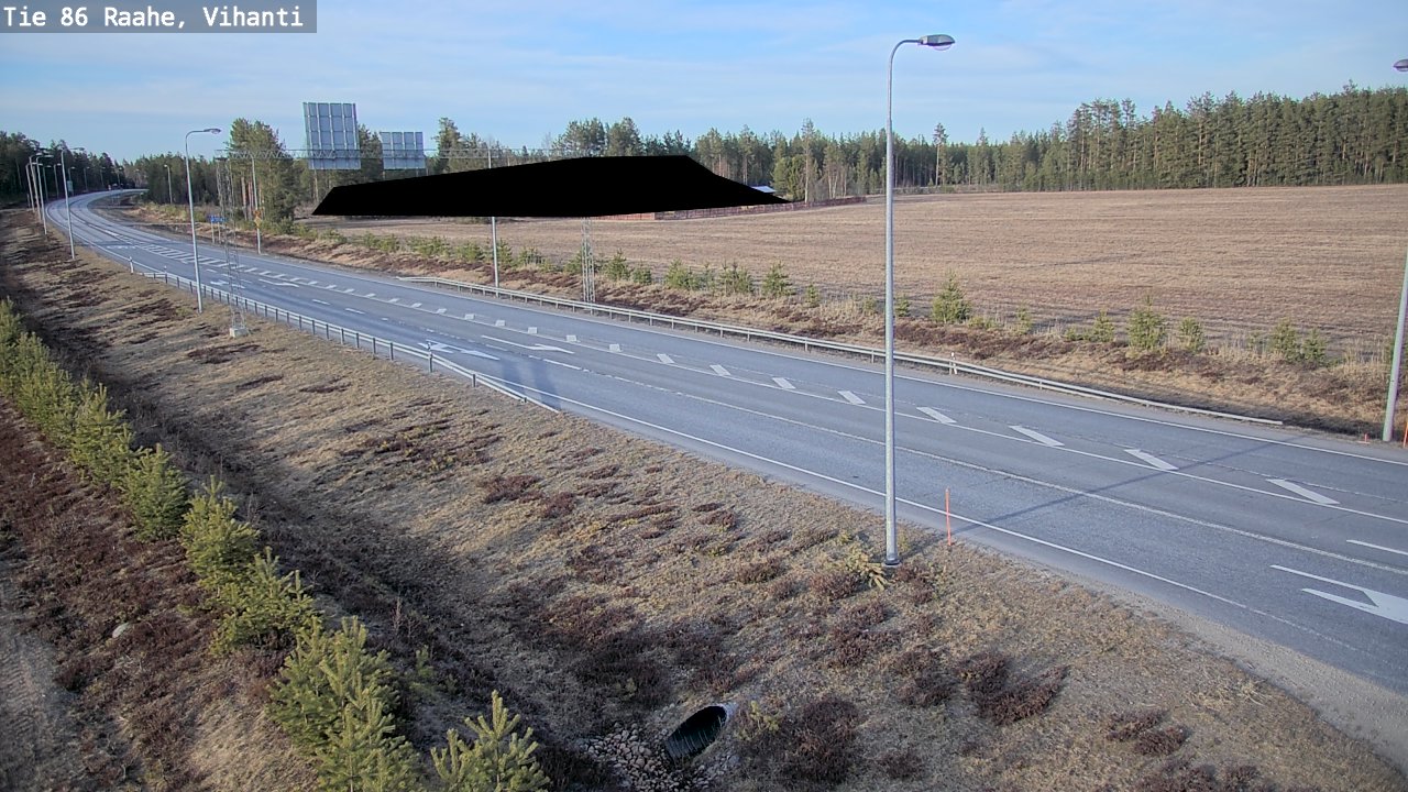 Kelikamerat Kuva Tie 86 Raahe, Vihanti, Raahe, Pohjois-Pohjanmaa