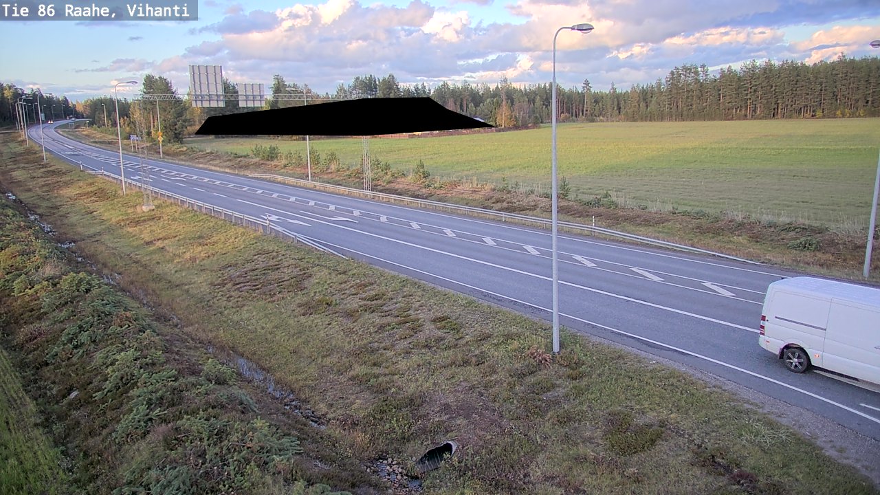 Kelikamerat Kuva Tie 86 Raahe, Vihanti, Raahe, Pohjois-Pohjanmaa