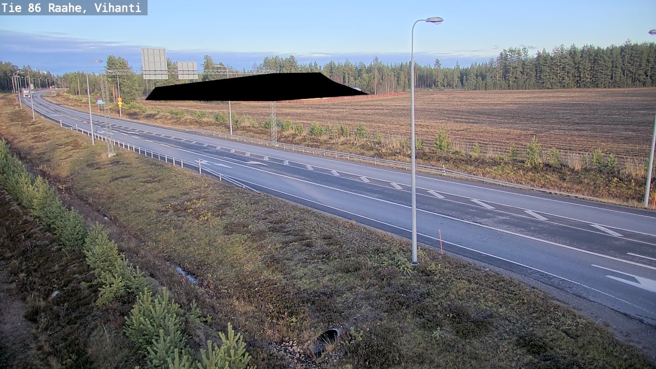 Kelikamerat Kuva Tie 86 Raahe, Vihanti, Raahe, Pohjois-Pohjanmaa