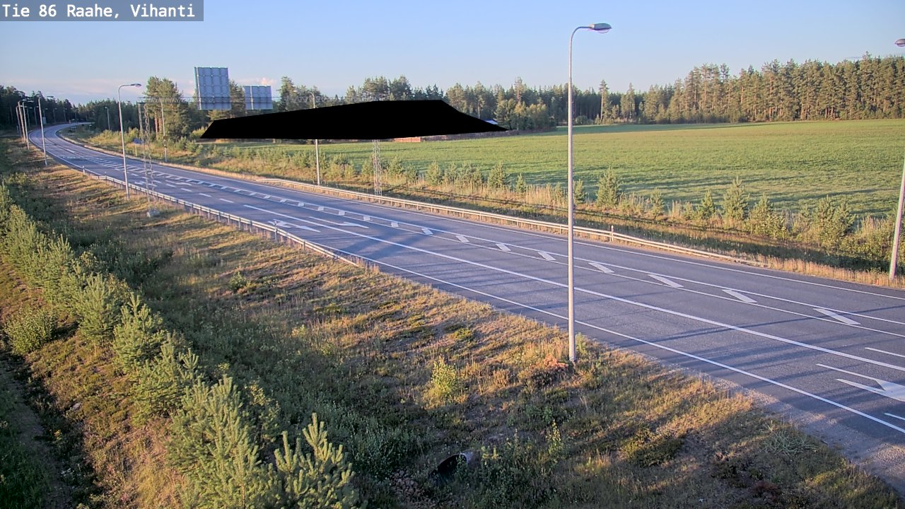Kelikamerat Kuva Tie 86 Raahe, Vihanti, Raahe, Pohjois-Pohjanmaa