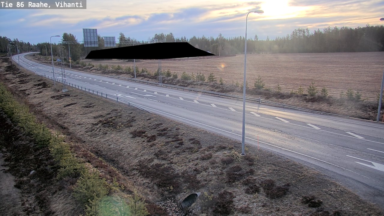 Kelikamerat Kuva Tie 86 Raahe, Vihanti, Raahe, Pohjois-Pohjanmaa