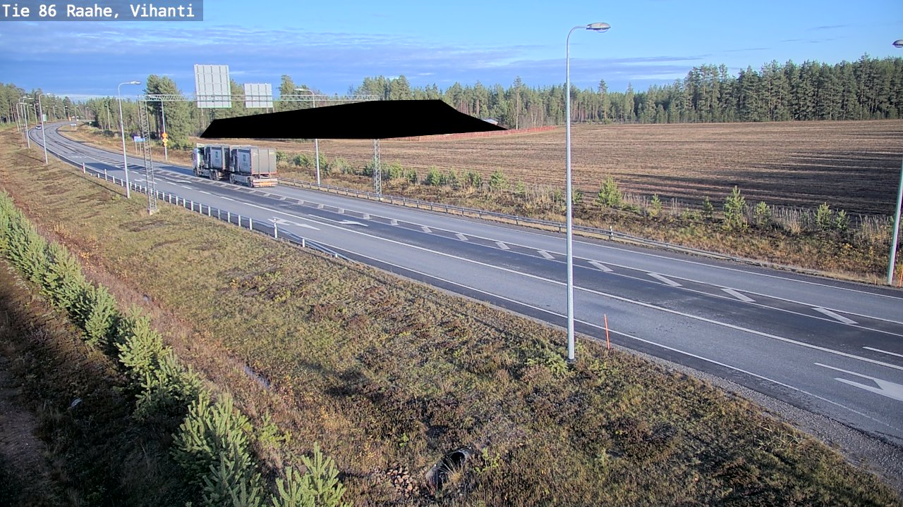 Kelikamerat Kuva Tie 86 Raahe, Vihanti, Raahe, Pohjois-Pohjanmaa