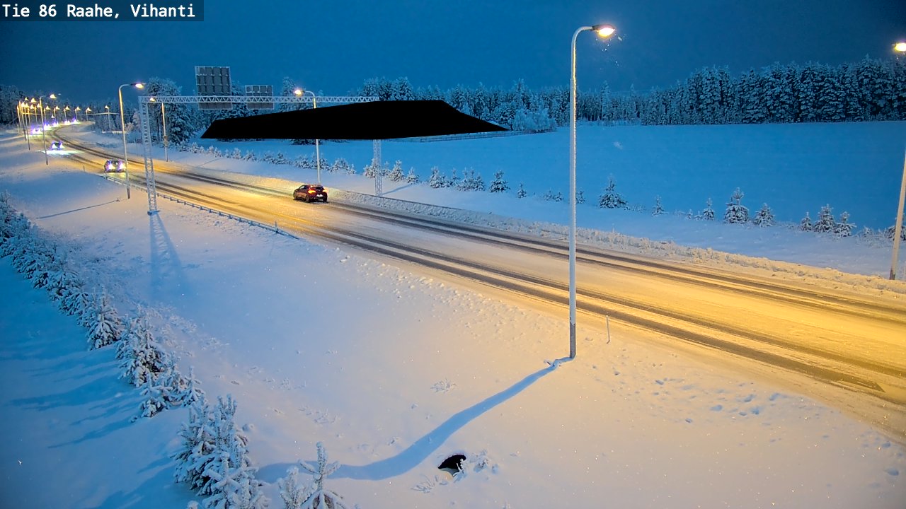 Kelikamerat Kuva Tie 86 Raahe, Vihanti, Raahe, Pohjois-Pohjanmaa