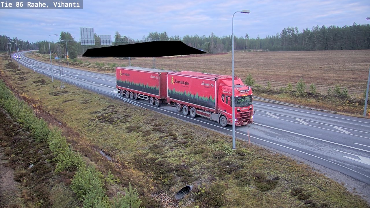 Kelikamerat Kuva Tie 86 Raahe, Vihanti, Raahe, Pohjois-Pohjanmaa