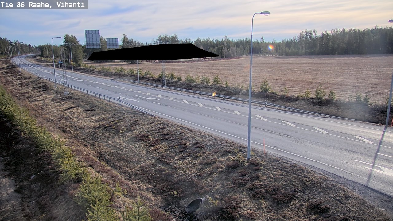 Kelikamerat Kuva Tie 86 Raahe, Vihanti, Raahe, Pohjois-Pohjanmaa