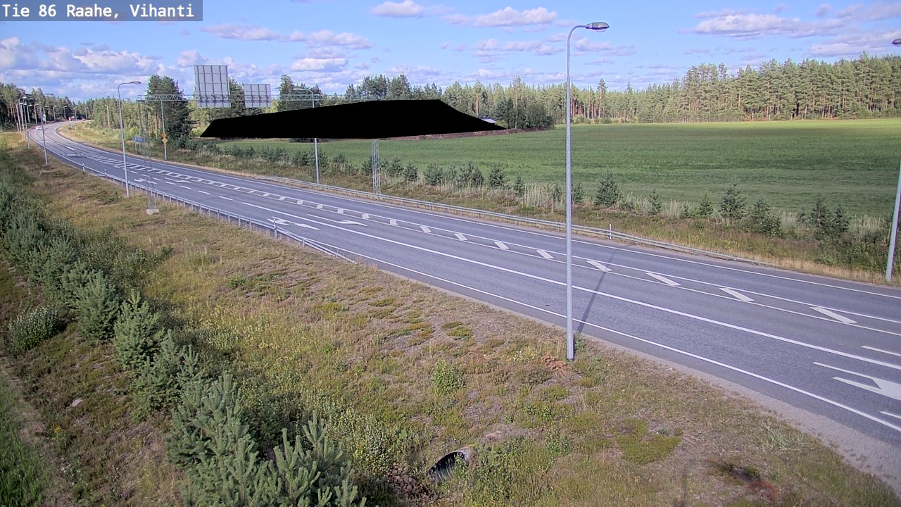 Kelikamerat Kuva Tie 86 Raahe, Vihanti, Raahe, Pohjois-Pohjanmaa
