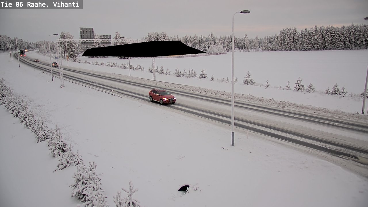 Kelikamerat Kuva Tie 86 Raahe, Vihanti, Raahe, Pohjois-Pohjanmaa