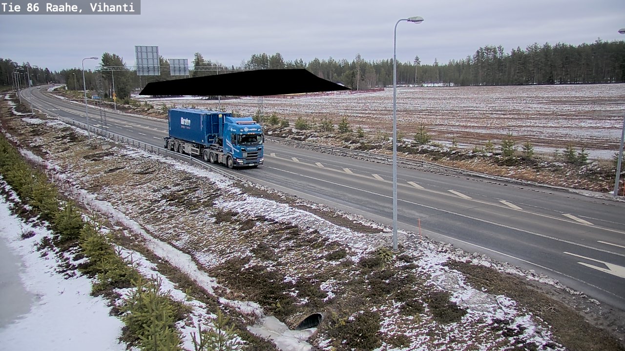 Kelikamerat Kuva Tie 86 Raahe, Vihanti, Raahe, Pohjois-Pohjanmaa