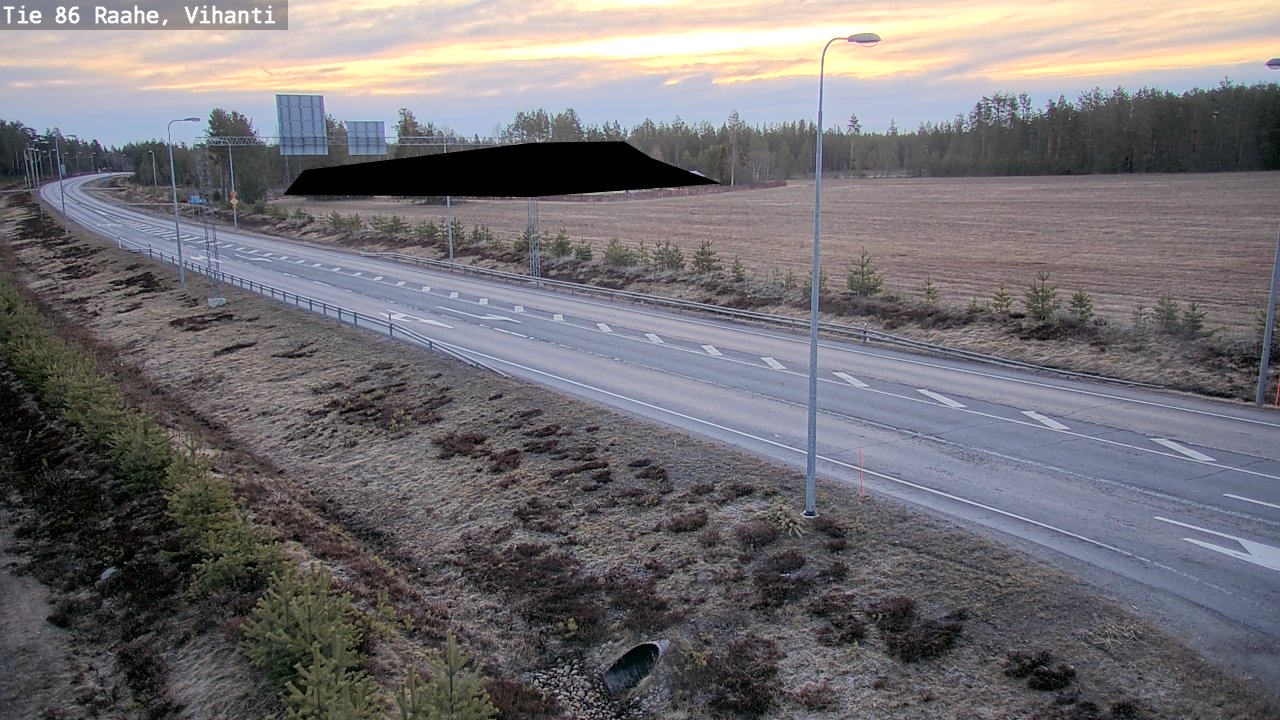 Kelikamerat Kuva Tie 86 Raahe, Vihanti, Raahe, Pohjois-Pohjanmaa