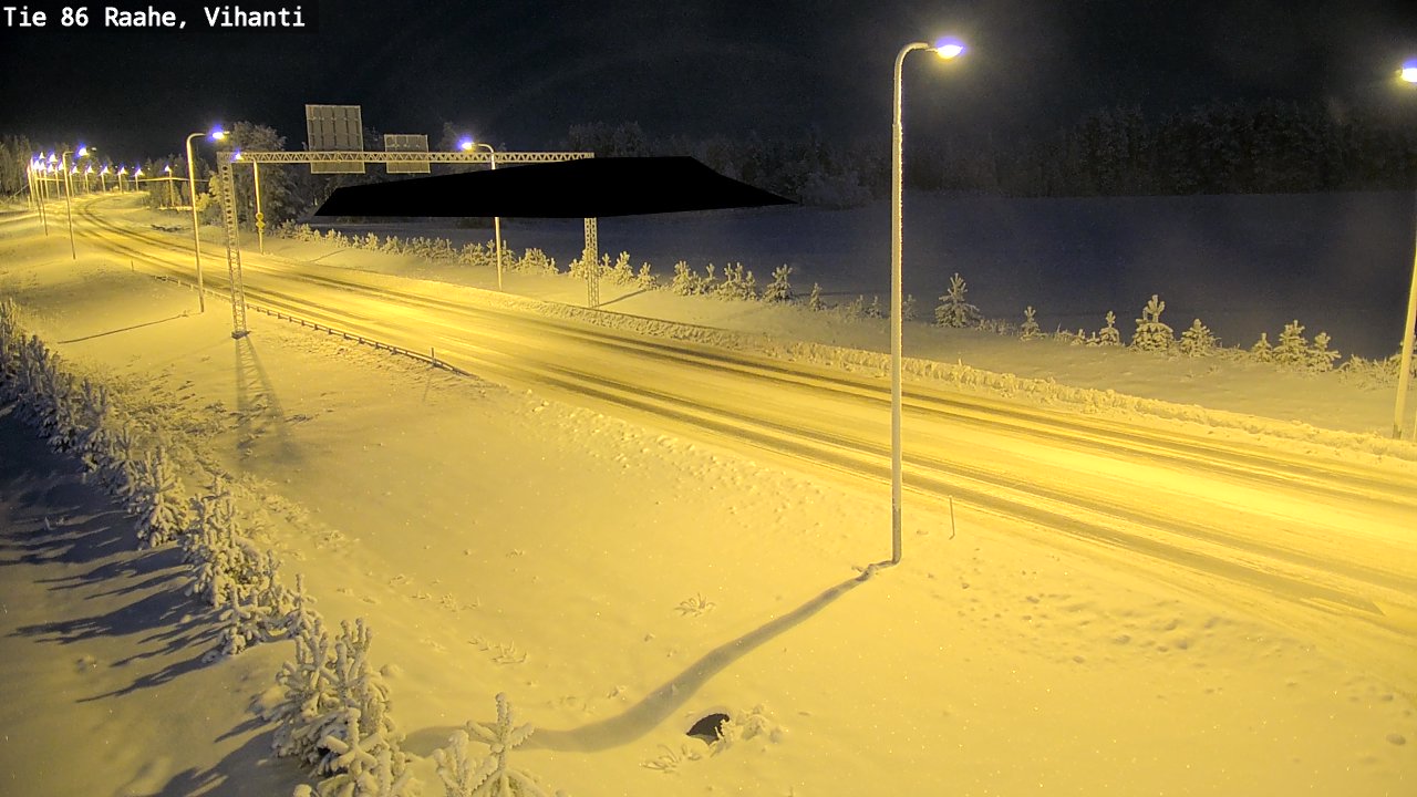Kelikamerat Kuva Tie 86 Raahe, Vihanti, Raahe, Pohjois-Pohjanmaa