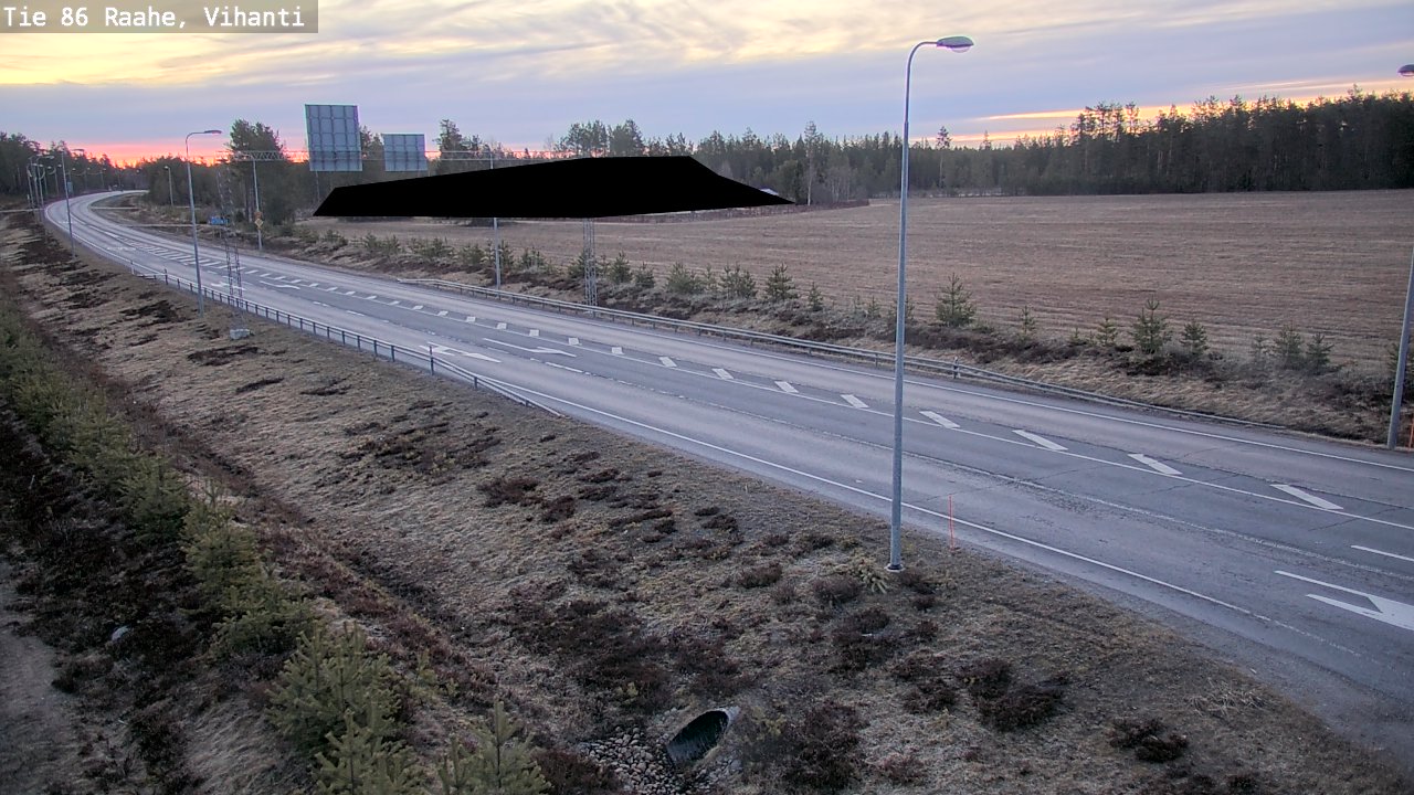 Kelikamerat Kuva Tie 86 Raahe, Vihanti, Raahe, Pohjois-Pohjanmaa