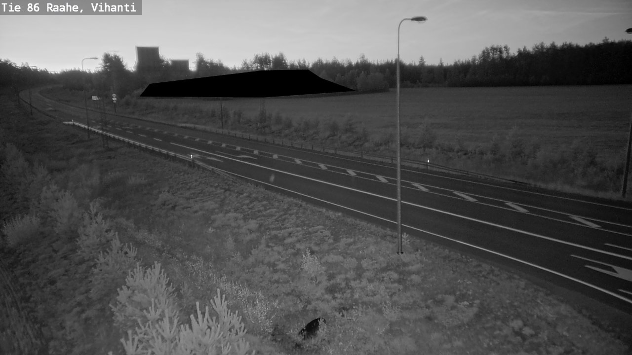 Kelikamerat Kuva Tie 86 Raahe, Vihanti, Raahe, Pohjois-Pohjanmaa
