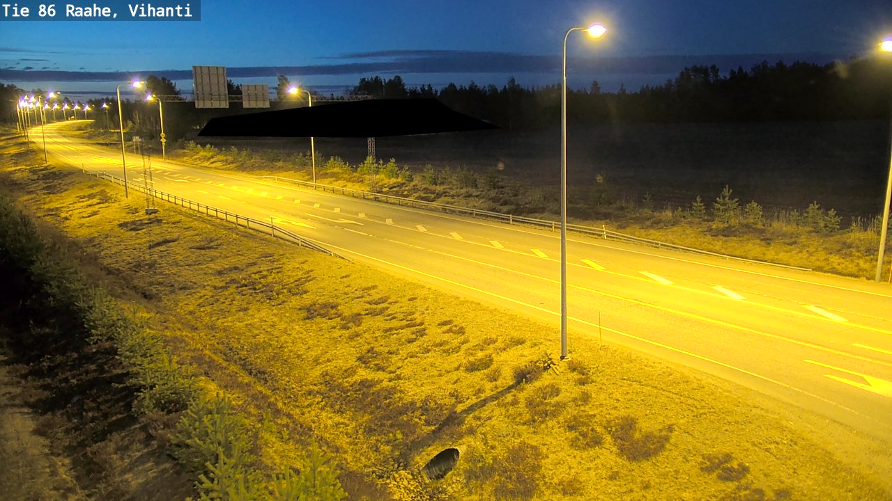 Kelikamerat Kuva Tie 86 Raahe, Vihanti, Raahe, Pohjois-Pohjanmaa