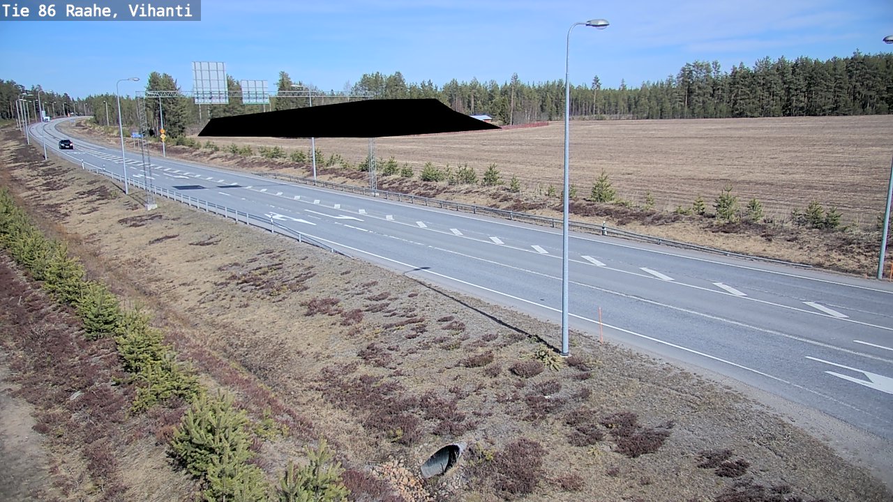 Kelikamerat Kuva Tie 86 Raahe, Vihanti, Raahe, Pohjois-Pohjanmaa