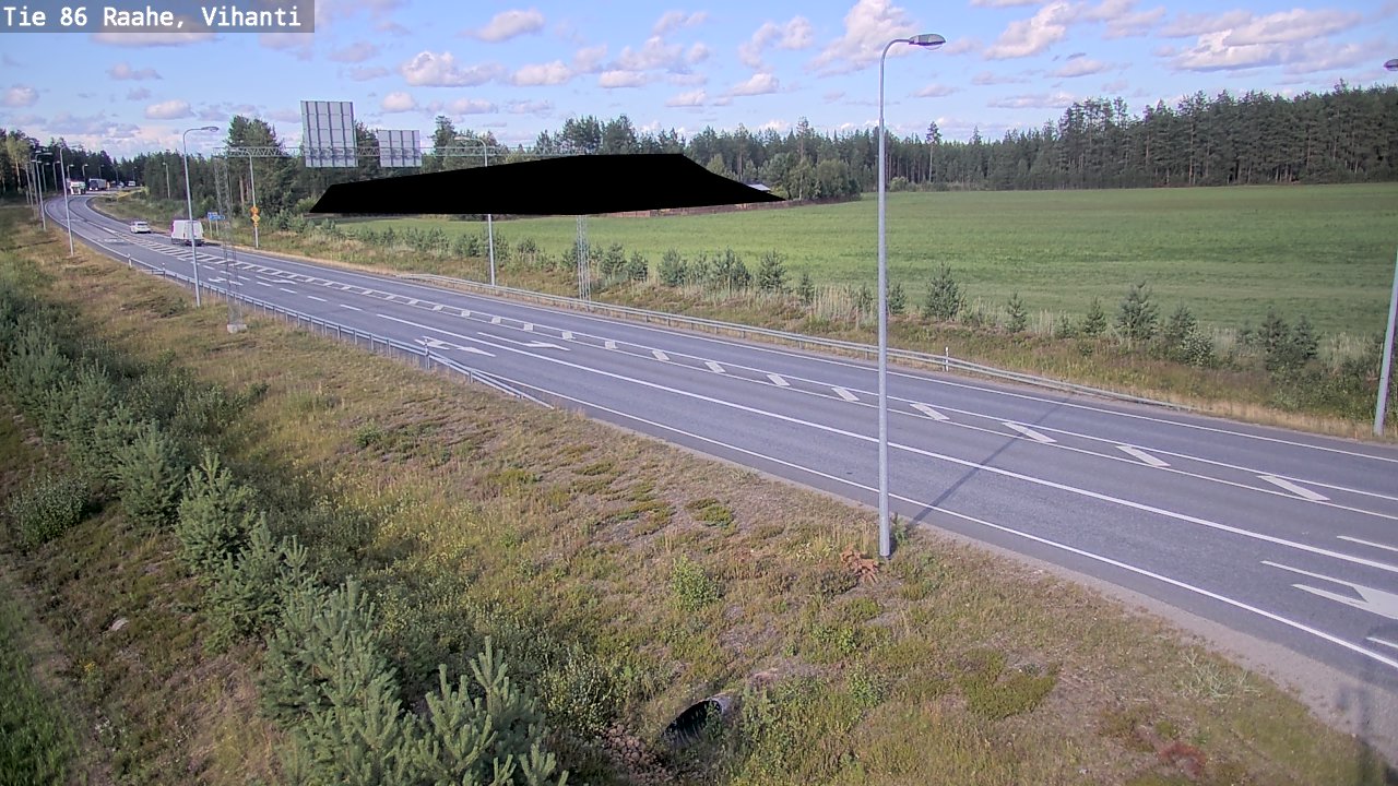 Kelikamerat Kuva Tie 86 Raahe, Vihanti, Raahe, Pohjois-Pohjanmaa