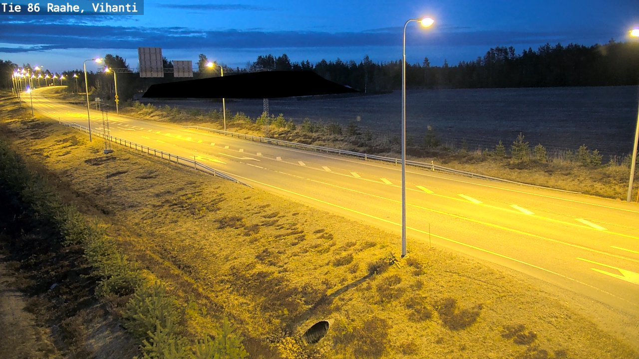 Kelikamerat Kuva Tie 86 Raahe, Vihanti, Raahe, Pohjois-Pohjanmaa