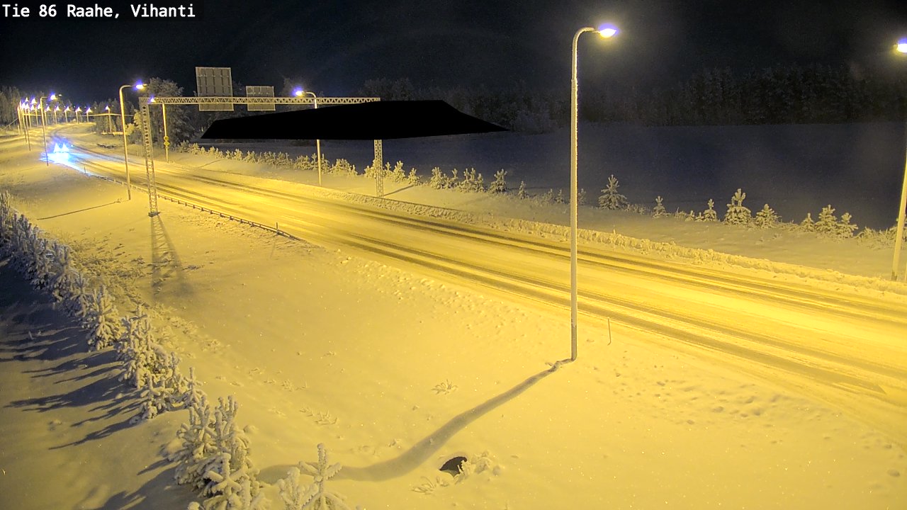 Kelikamerat Kuva Tie 86 Raahe, Vihanti, Raahe, Pohjois-Pohjanmaa