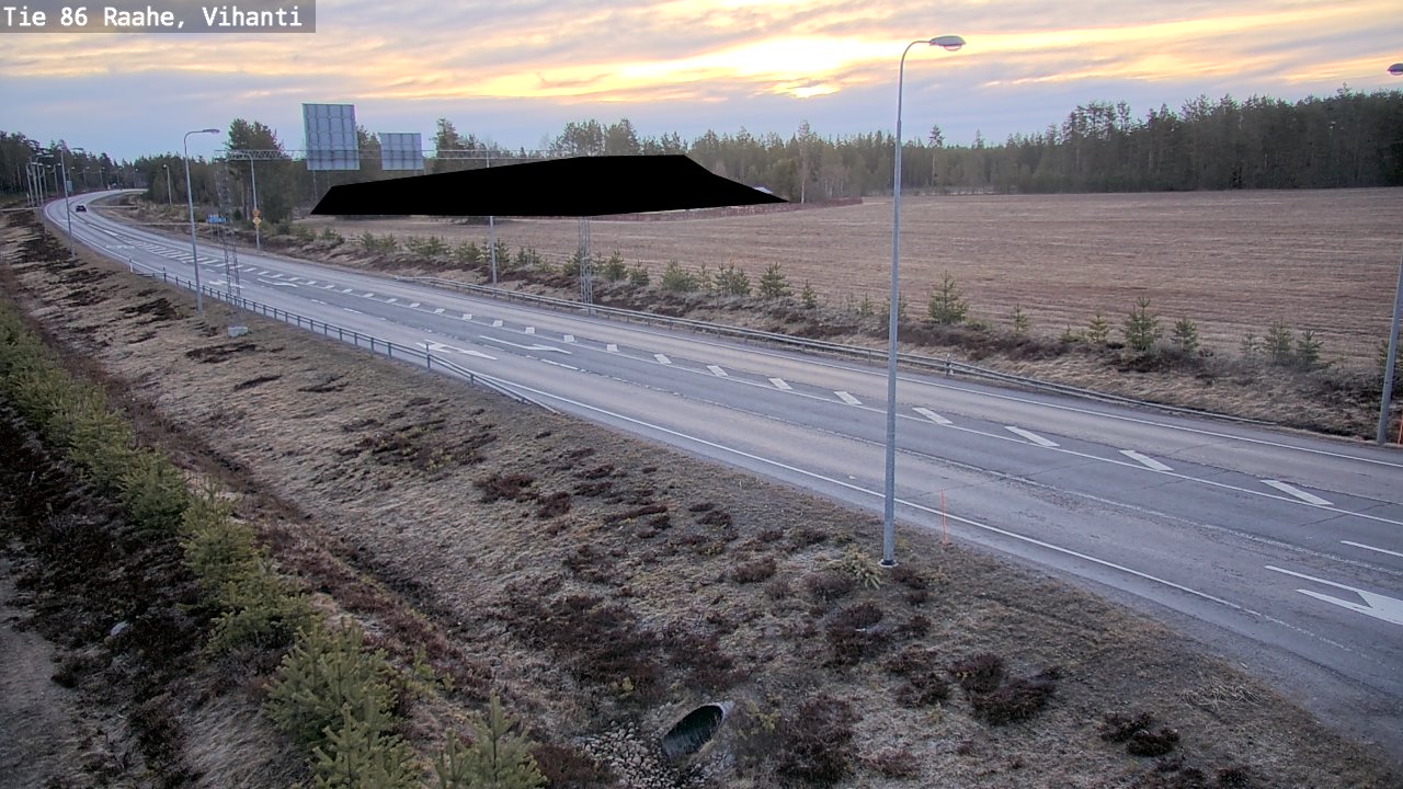 Kelikamerat Kuva Tie 86 Raahe, Vihanti, Raahe, Pohjois-Pohjanmaa