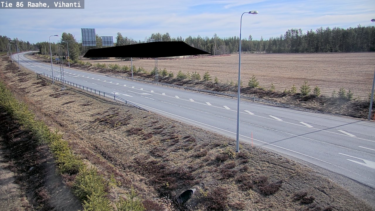 Kelikamerat Kuva Tie 86 Raahe, Vihanti, Raahe, Pohjois-Pohjanmaa