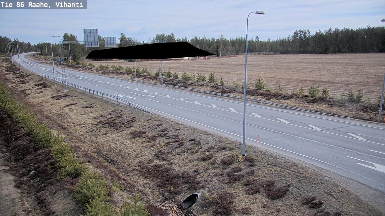 Kelikamerat Kuva Tie 86 Raahe, Vihanti, Raahe, Pohjois-Pohjanmaa