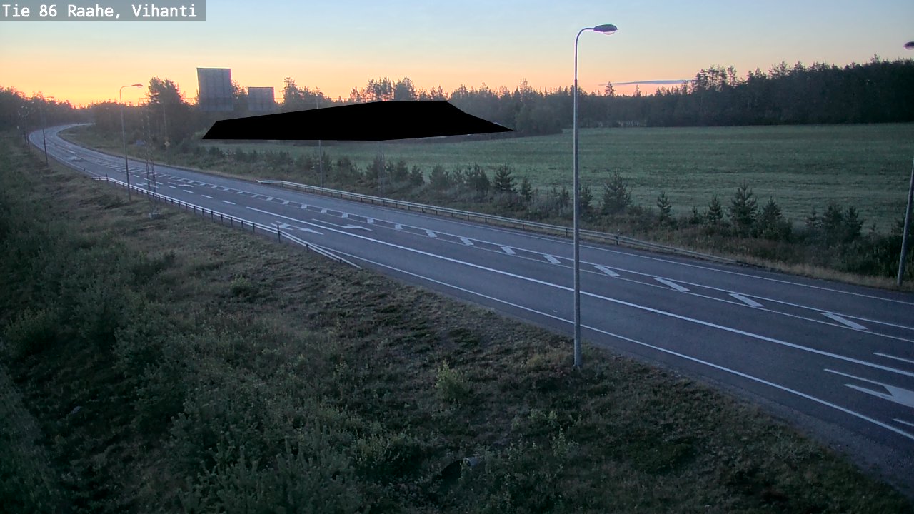 Kelikamerat Kuva Tie 86 Raahe, Vihanti, Raahe, Pohjois-Pohjanmaa