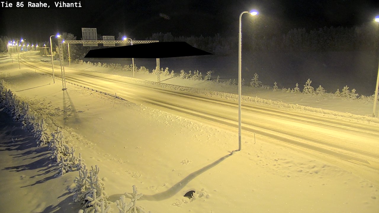 Kelikamerat Kuva Tie 86 Raahe, Vihanti, Raahe, Pohjois-Pohjanmaa