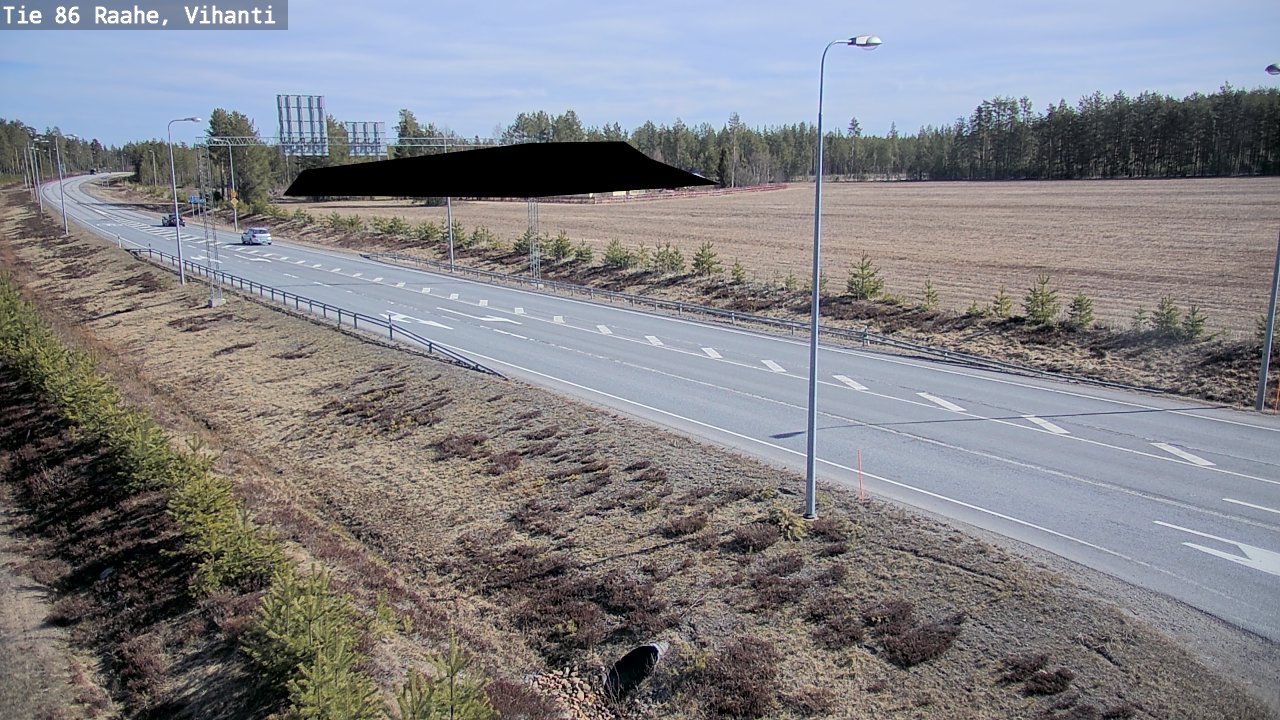 Kelikamerat Kuva Tie 86 Raahe, Vihanti, Raahe, Pohjois-Pohjanmaa