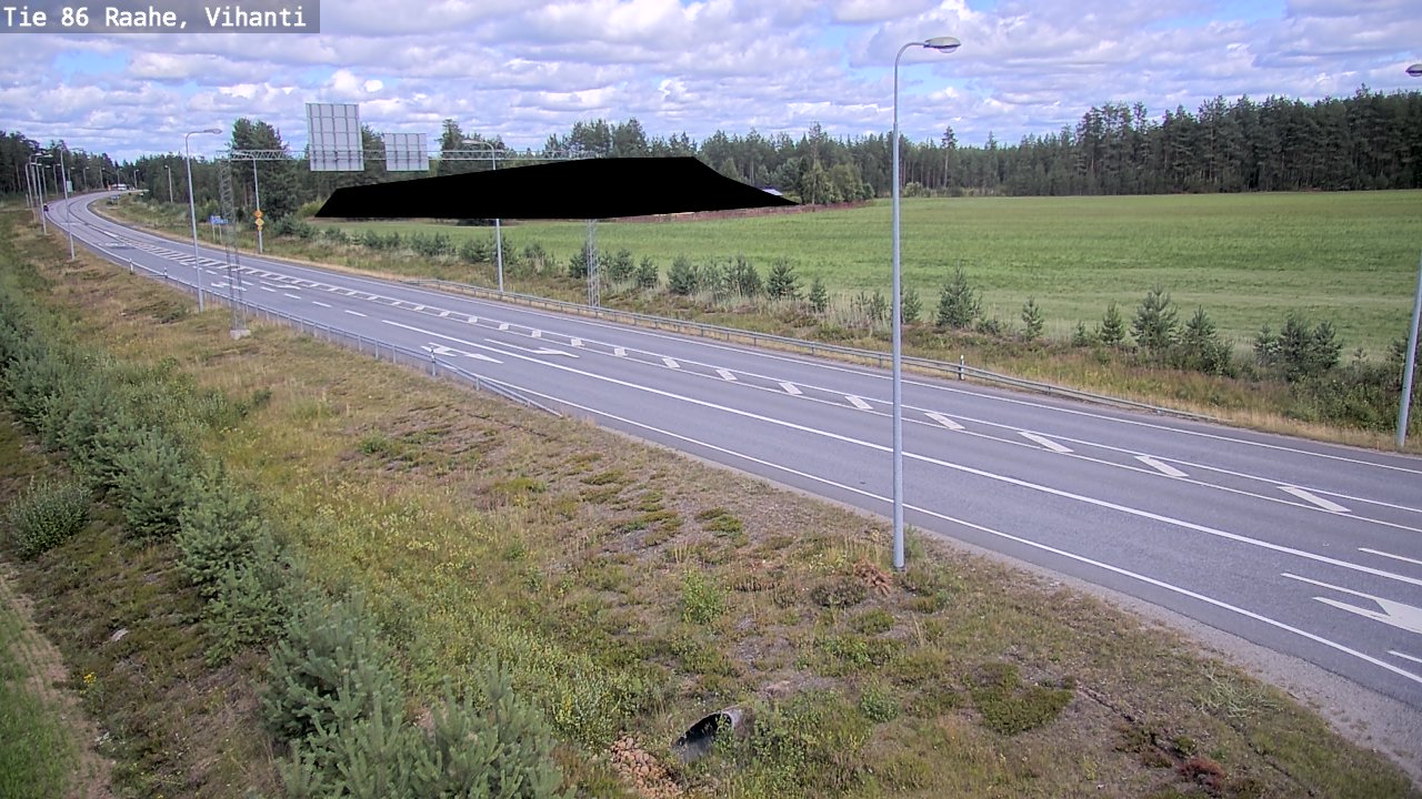 Kelikamerat Kuva Tie 86 Raahe, Vihanti, Raahe, Pohjois-Pohjanmaa