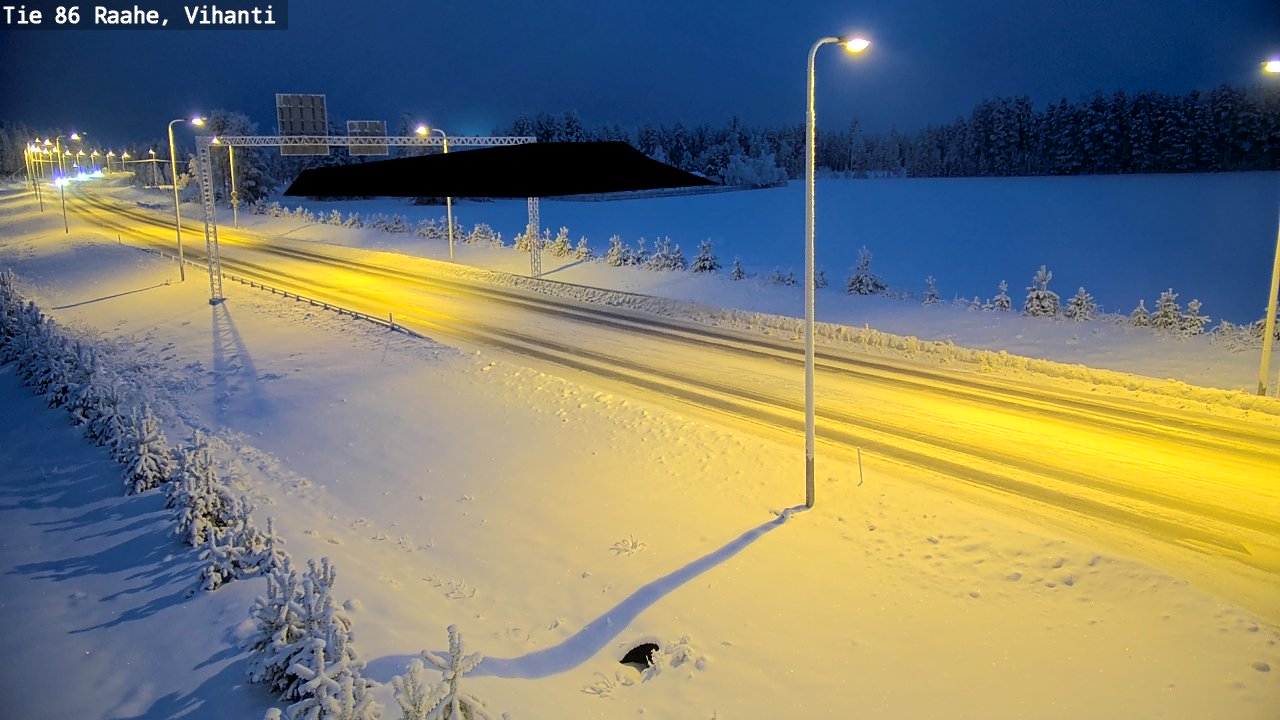 Kelikamerat Kuva Tie 86 Raahe, Vihanti, Raahe, Pohjois-Pohjanmaa