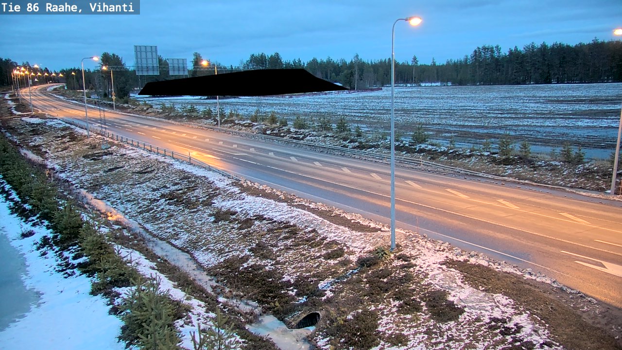 Kelikamerat Kuva Tie 86 Raahe, Vihanti, Raahe, Pohjois-Pohjanmaa