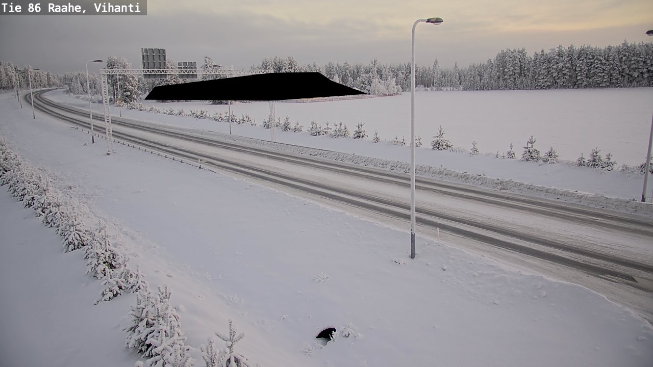Kelikamerat Kuva Tie 86 Raahe, Vihanti, Raahe, Pohjois-Pohjanmaa