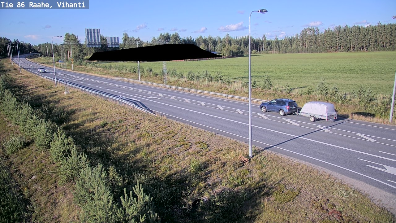 Kelikamerat Kuva Tie 86 Raahe, Vihanti, Raahe, Pohjois-Pohjanmaa