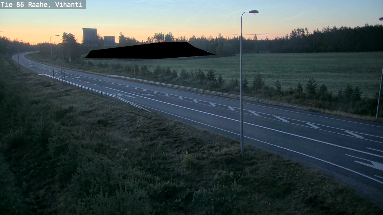 Kelikamerat Kuva Tie 86 Raahe, Vihanti, Raahe, Pohjois-Pohjanmaa