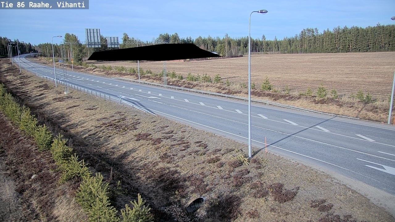Kelikamerat Kuva Tie 86 Raahe, Vihanti, Raahe, Pohjois-Pohjanmaa
