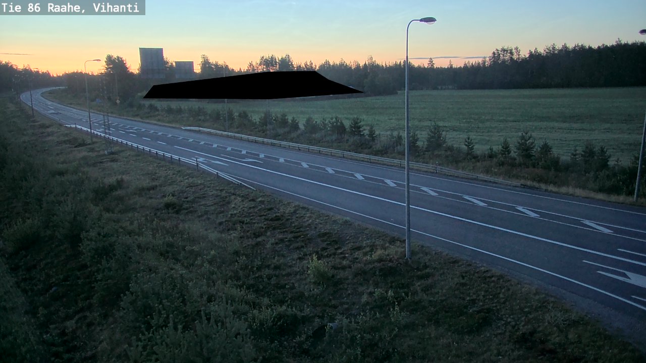 Kelikamerat Kuva Tie 86 Raahe, Vihanti, Raahe, Pohjois-Pohjanmaa
